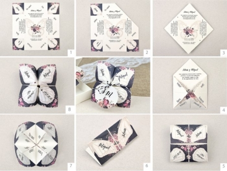 Invitación de boda - COMECOSOS FLORAL  (C39638C)