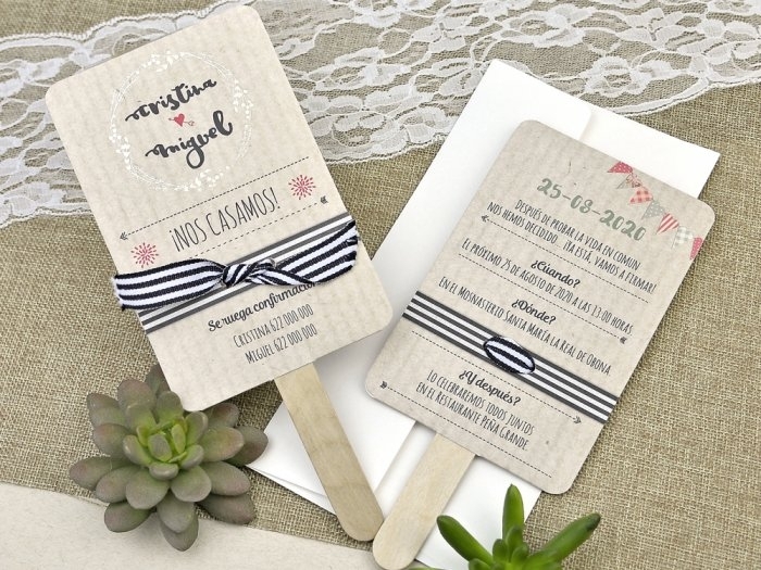 Invitación de boda - PAI PAI (C39640B) Invitación de boda - PAI PAI (C39640B)