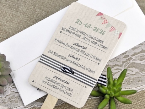 Invitación de boda - PAI PAI   (C39640B)