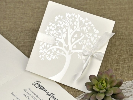 Invitación de boda - ÁRBOL DE LA VIDA    (39642)