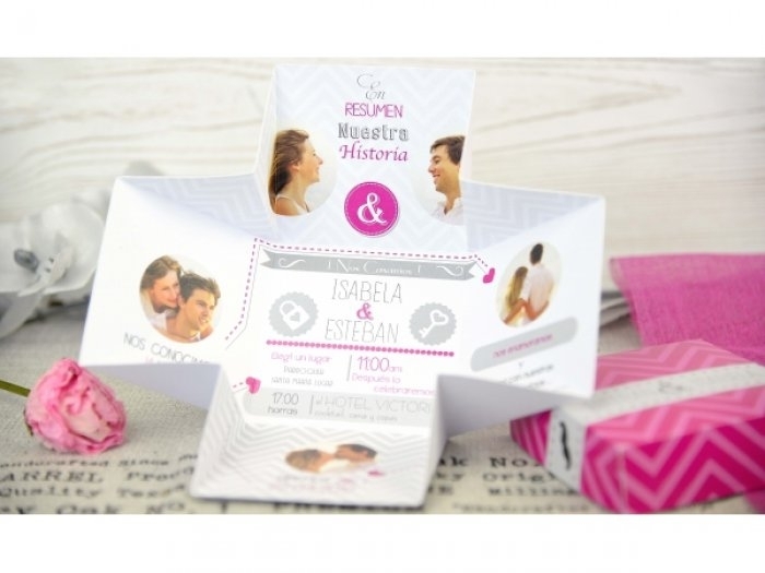 Invitación de boda - ORIGINAL CAJA FOTOS (C60232) Invitación de boda - ORIGINAL CAJA FOTOS (C60232)