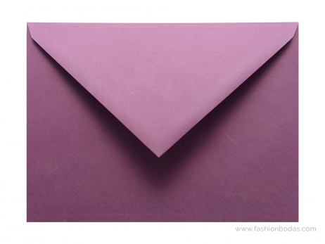 Sobres para invitaciones de boda - MORADO C5 (120grs)