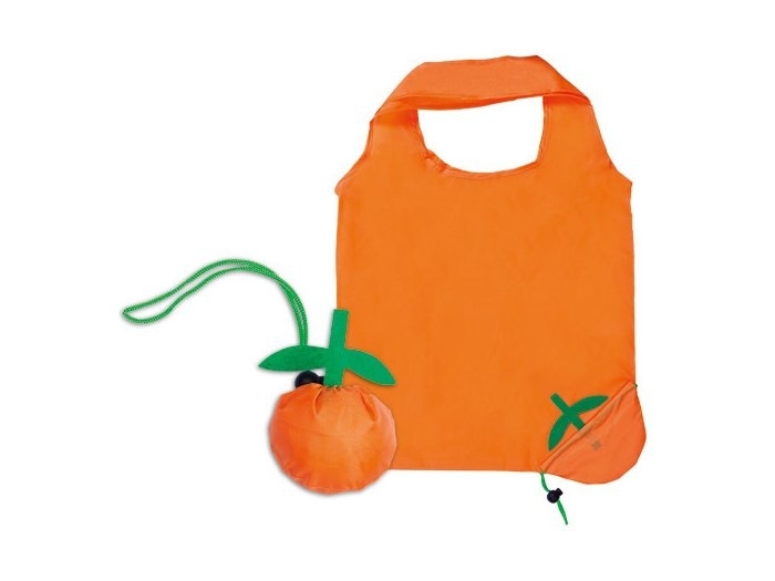 Detalle de boda - BOLSA PLEGABLE FRUIT NARANJA