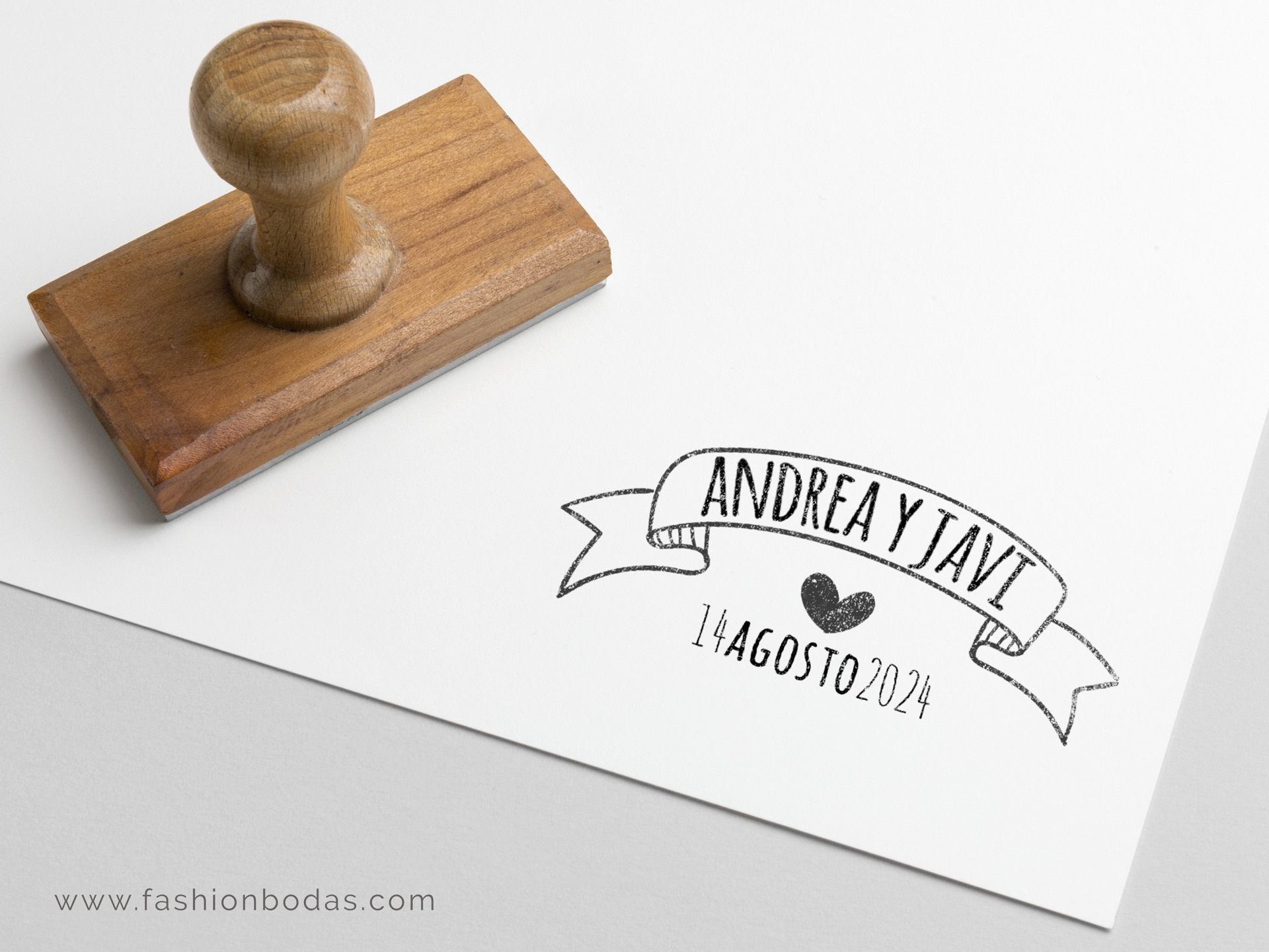 Sellos personalizados para boda