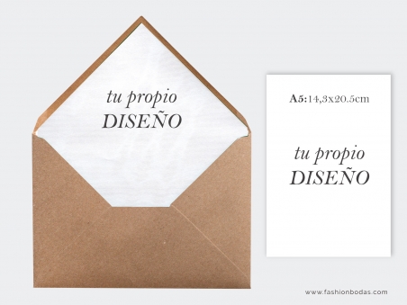imprimimos tu propio diseño de invitación de boda, impresión de invitaciones de boda