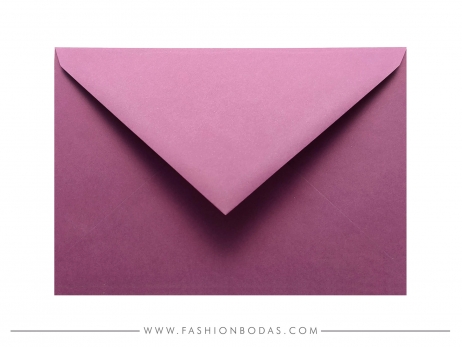 Sobres para invitaciones de boda - MORADO C5 (120grs)