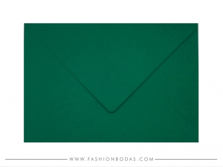 Sobres para invitaciones de boda - VERDE BOTELLA C5 (120grs)