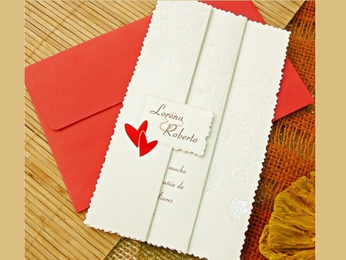 Invitación de boda - SENCILLA (CARD 32757D) Invitación de boda - SENCILLA (CARD 32757D)