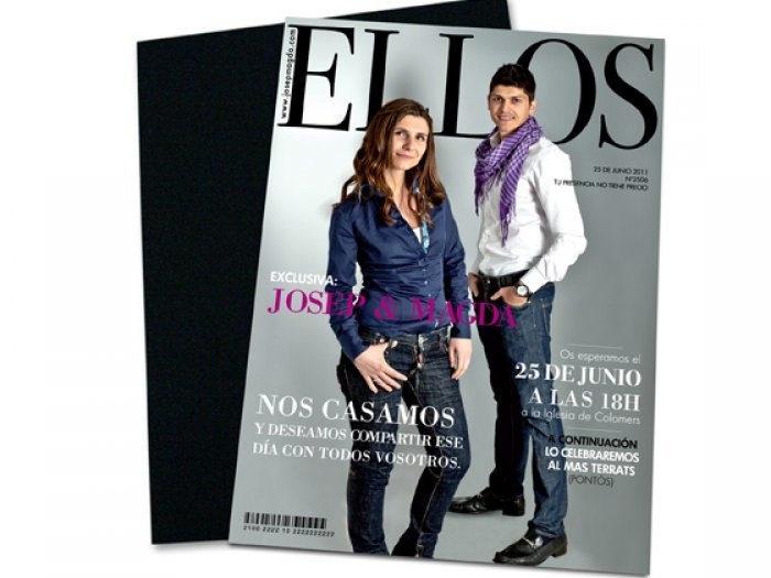 Invitación de boda - PERIODICO ELLOS Invitación de boda - PERIODICO ELLOS