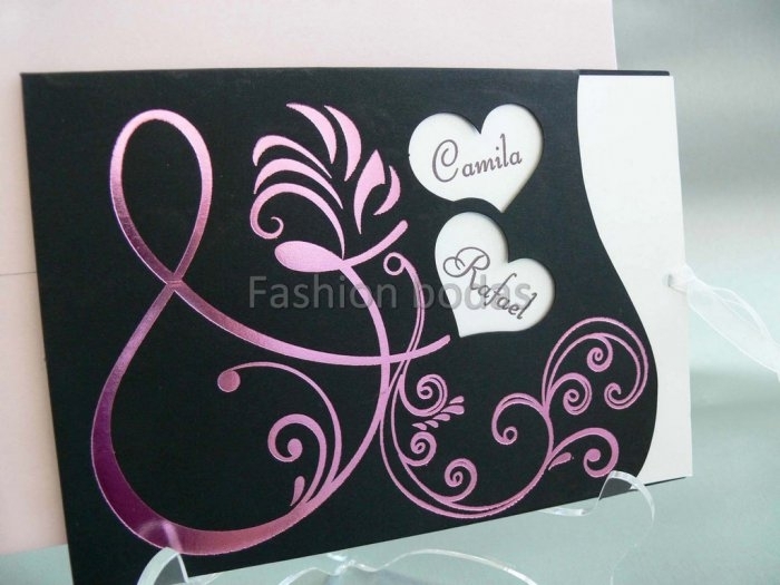 Invitación de boda - NEGRA ELEGANTE (CARD 33730) Invitación de boda - NEGRA ELEGANTE (CARD 33730)