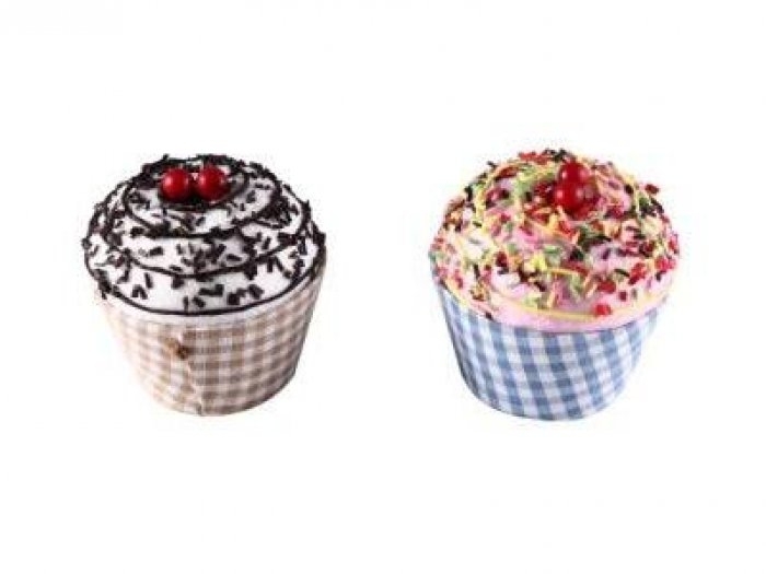 CAJITA EN FORMA DE CUPCAKE CAJITA EN FORMA DE CUPCAKE
